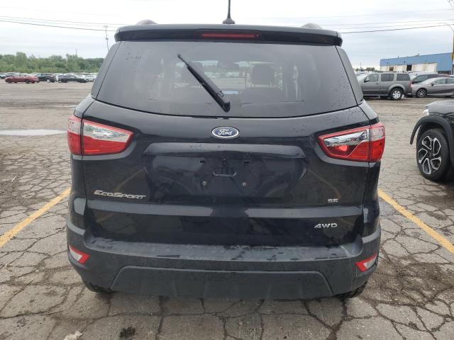 MAJ6S3GL3MC454890 - 2021 FORD ECOSPORT SE BLACK photo 6