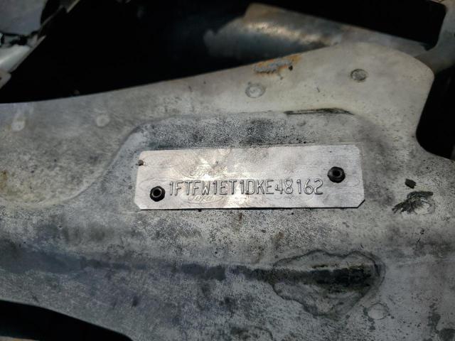 1FTFW1ET1DKE48162 - 2013 FORD F150 SUPERCREW GRAY photo 12