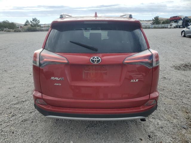 2T3RFREV5GW470058 - 2016 TOYOTA RAV4 XLE წითელი ფოტო 6