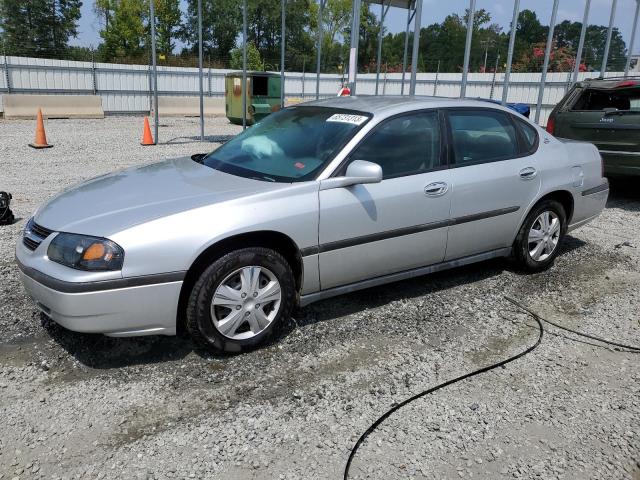 2G1WF52E949236049 - 2004 CHEVROLET IMPALA SILVER photo 1