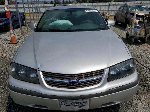 2G1WF52E949236049 - 2004 CHEVROLET IMPALA SILVER photo 5