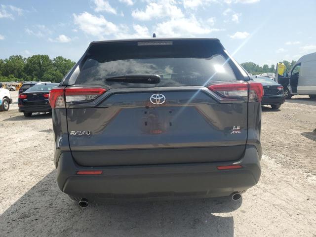 2T3G1RFV4RC457309 - 2024 TOYOTA RAV4 LE CHARCOAL photo 6