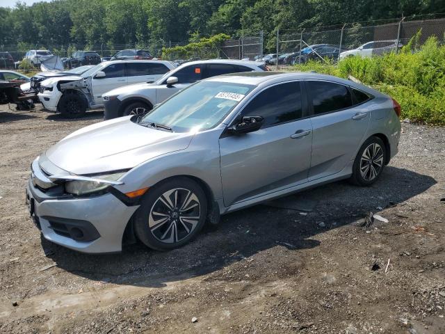 2HGFC1F75GH655323 - 2016 HONDA CIVIC EXL SILVER photo 1