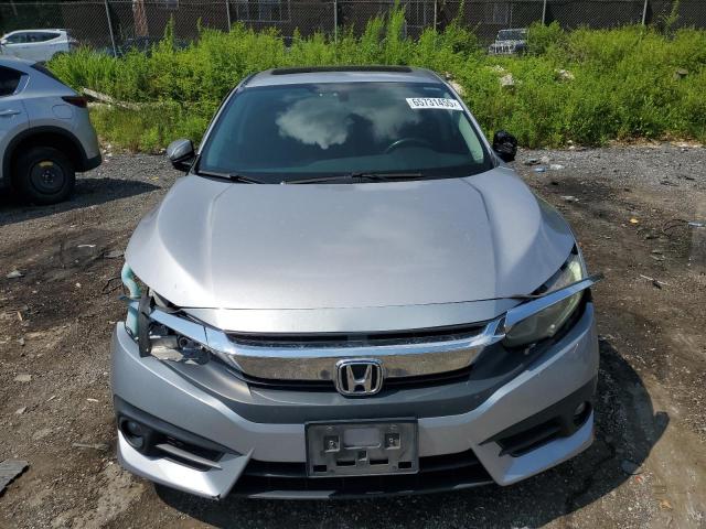 2HGFC1F75GH655323 - 2016 HONDA CIVIC EXL SILVER photo 5