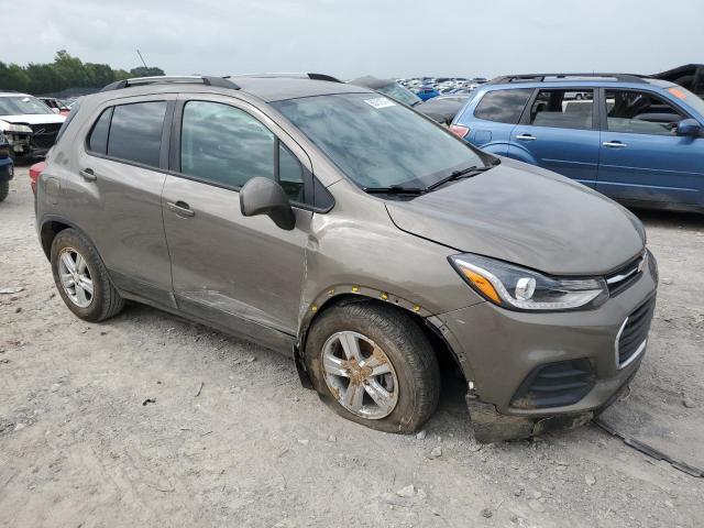 KL7CJLSM9MB372861 - 2021 CHEVROLET TRAX 1LT GRAY photo 4