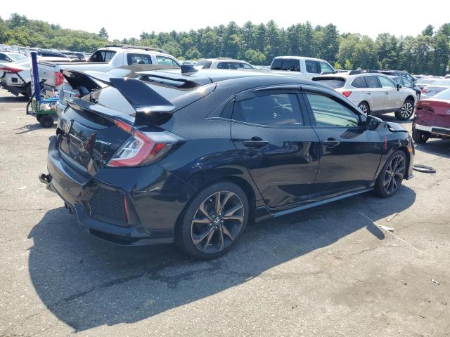 SHHFK7H47KU412293 - 2019 HONDA CIVIC SPORT أسود صورة 3