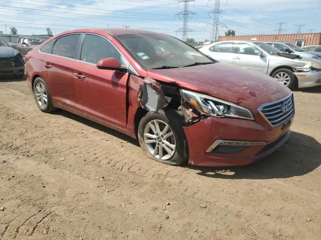 5NPE24AFXFH242462 - 2015 HYUNDAI SONATA SE RED photo 4