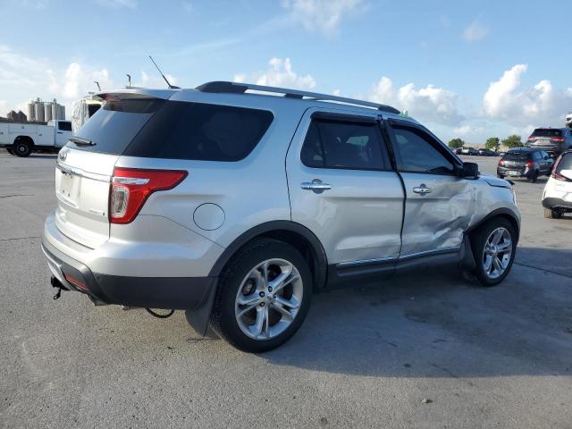 1FM5K7F95DGB75643 - 2013 FORD EXPLORER LIMITED SILVER photo 3