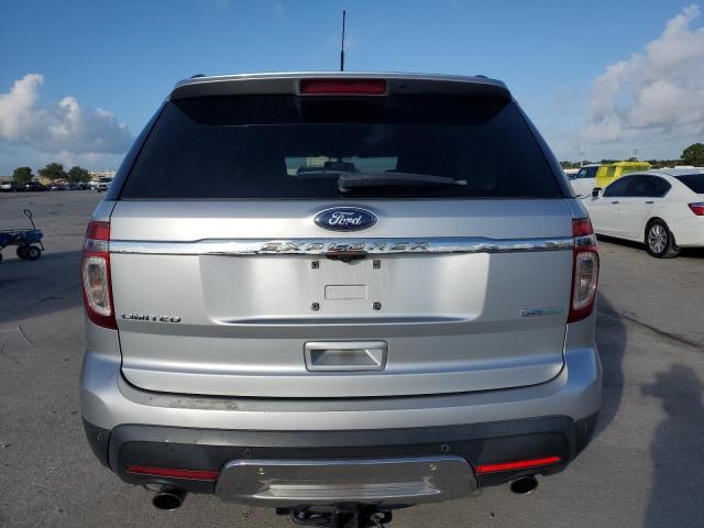 1FM5K7F95DGB75643 - 2013 FORD EXPLORER LIMITED SILVER photo 6