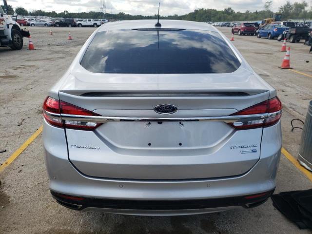 3FA6P0D90JR205825 - 2018 FORD FUSION TITANIUM/PLATINUM SILVER photo 6