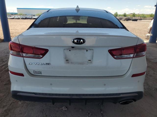 5XXGT4L34KG296824 - 2019 KIA OPTIMA LX WHITE photo 6