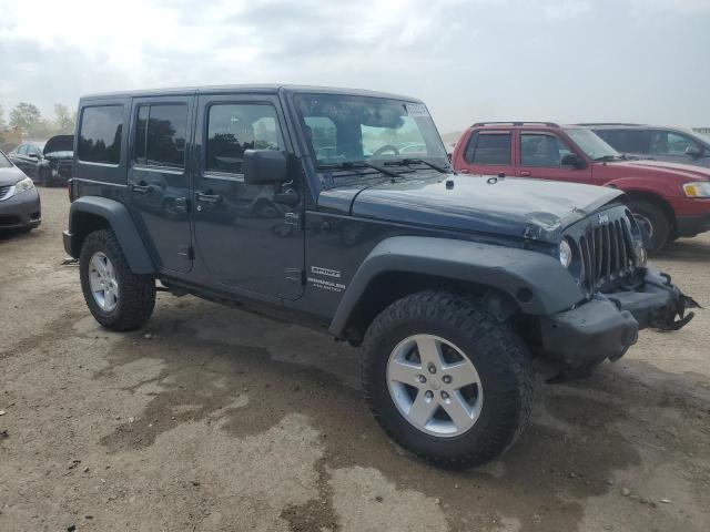 1C4BJWDG5HL684487 - 2017 JEEP WRANGLER U SPORT Сірий фото 4