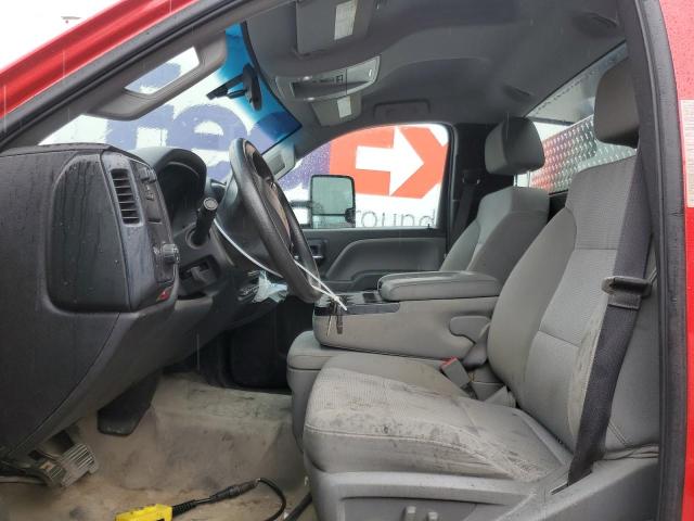 1HTKHPVK8MH661029 - 2021 CHEVROLET SILVERADO RED photo 7