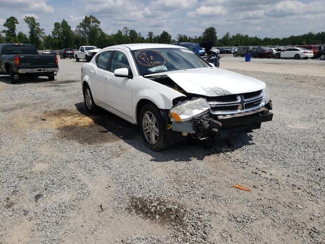 1C3CDZCB6CN196363 - 2012 DODGE AVENGER SXT WHITE photo 4