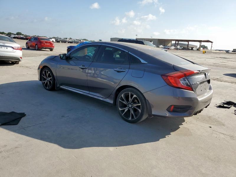 2HGFC2F84LH588688 - 2020 HONDA CIVIC SPORT Сұр фото 2