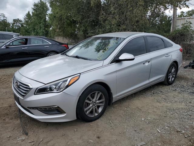 5NPE24AA8FH148519 - 2015 HYUNDAI SONATA ECO SILVER photo 1