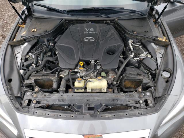 JN1EV7AR7KM558097 - 2019 INFINITI Q50 LUXE GRAY photo 11