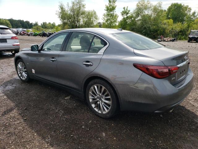 JN1EV7AR7KM558097 - 2019 INFINITI Q50 LUXE GRAY photo 2