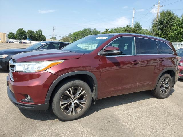 2016 TOYOTA HIGHLANDER XLE, 