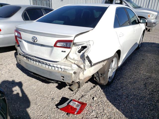 4T1BF1FKXCU521404 - 2012 TOYOTA CAMRY BASE WHITE photo 4