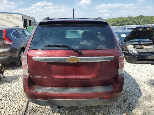 2CNDL13F676103435 - 2007 CHEVROLET EQUINOX LS BURGUNDY photo 6