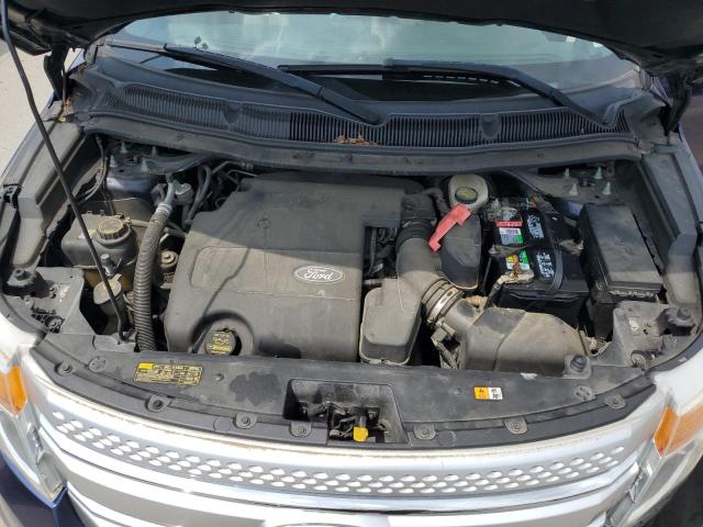 1FMHK8D86BGA54016 - 2011 FORD EXPLORER XLT ლურჯი ფოტო 12