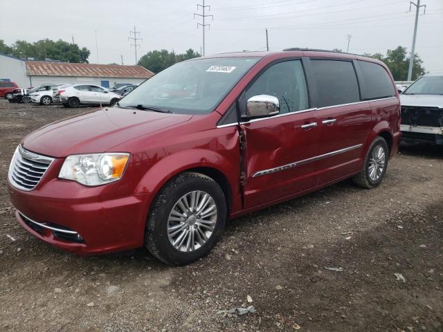2C4RC1CG6GR189671 - 2016 CHRYSLER TOWN & COU TOURING L MAROON photo 1