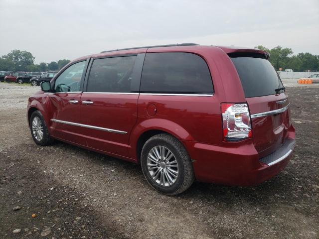 2C4RC1CG6GR189671 - 2016 CHRYSLER TOWN & COU TOURING L MAROON photo 2