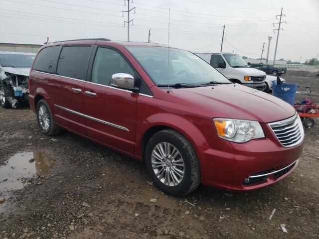 2C4RC1CG6GR189671 - 2016 CHRYSLER TOWN & COU TOURING L MAROON photo 4