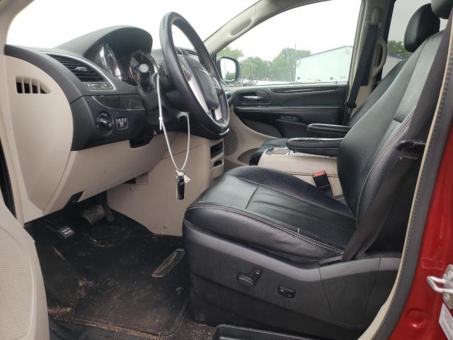 2C4RC1CG6GR189671 - 2016 CHRYSLER TOWN & COU TOURING L MAROON photo 7