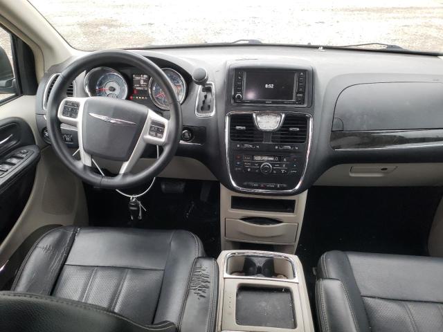 2C4RC1CG6GR189671 - 2016 CHRYSLER TOWN & COU TOURING L MAROON photo 8