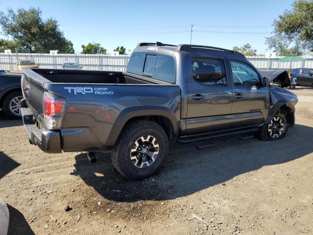 3TMAZ5CN9PM200347 - 2023 TOYOTA TACOMA DOUBLE CAB GRAY photo 3