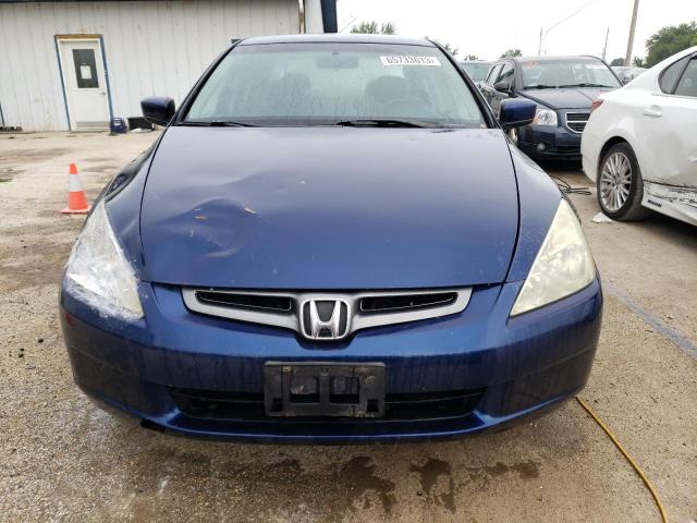 1HGCM56425L003594 - 2005 HONDA ACCORD LX BLUE photo 5