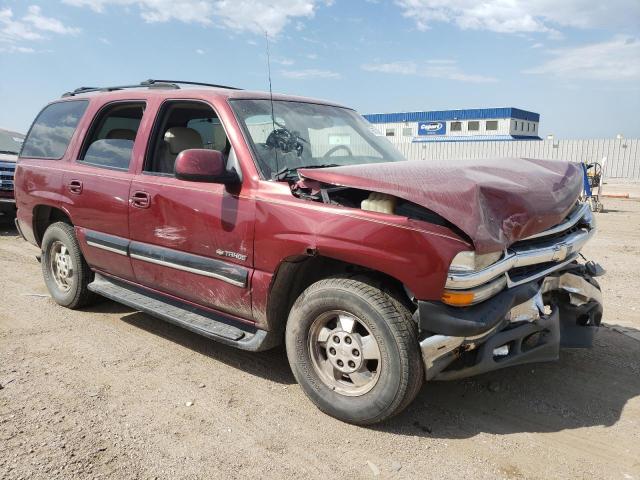 1GNEK13TX1J161891 - 2001 CHEVROLET TAHOE K1500 MAROON photo 4