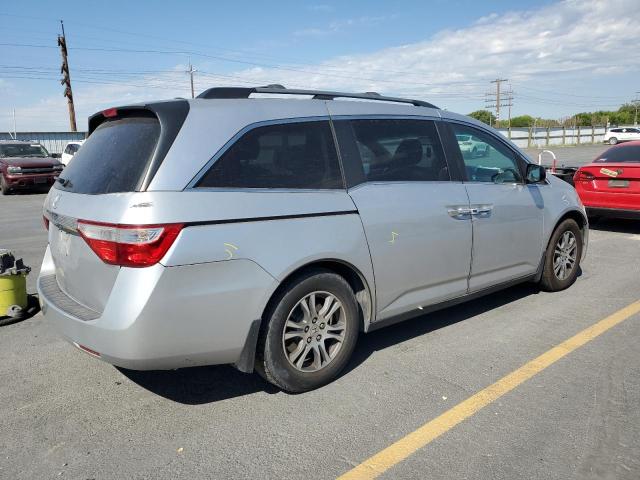 5FNRL5H6XBB071361 - 2011 HONDA ODYSSEY EXL Сріблястий фото 3