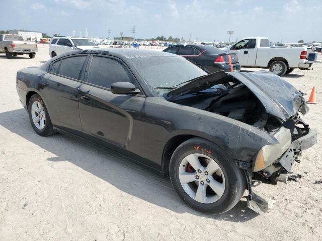 2C3CDXBG6EH241329 - 2014 DODGE CHARGER SE BLACK photo 4