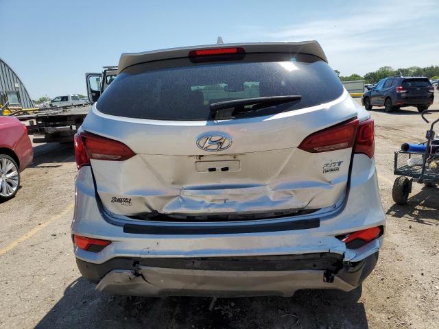 5XYZW4LA0HG427248 - 2017 HYUNDAI SANTA FE S SILVER photo 6