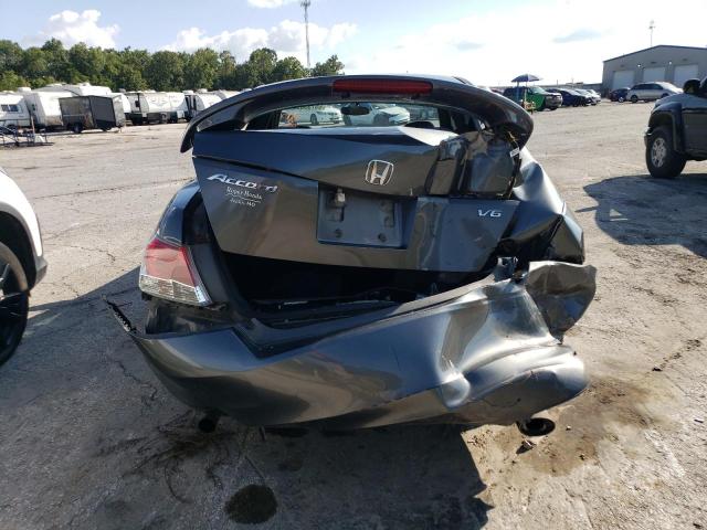 1HGCP36888A049834 - 2008 HONDA ACCORD EXL GRAY photo 6