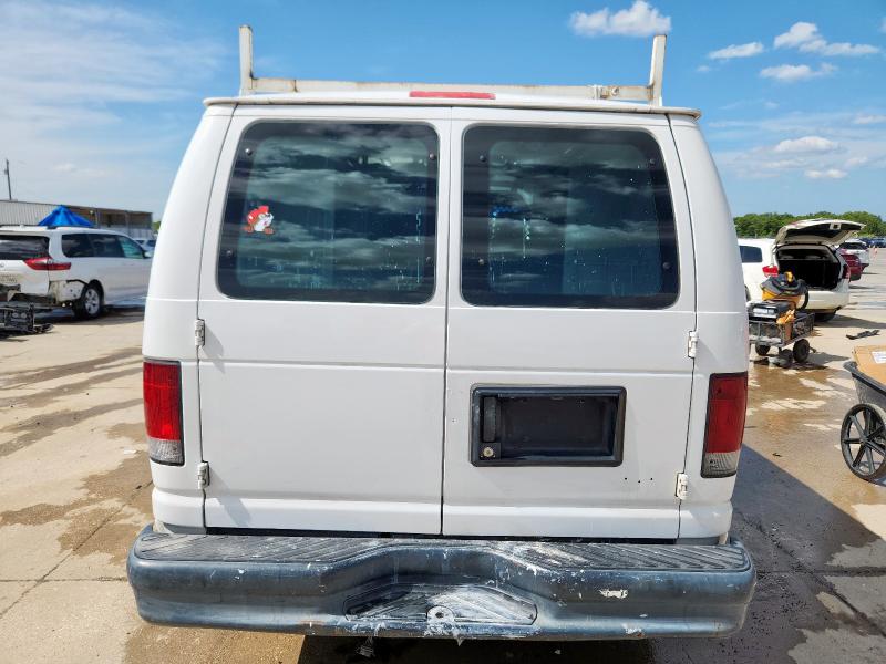 1FTNE1EW2CDA97029 - 2012 FORD ECONOLINE E150 VAN WHITE photo 6