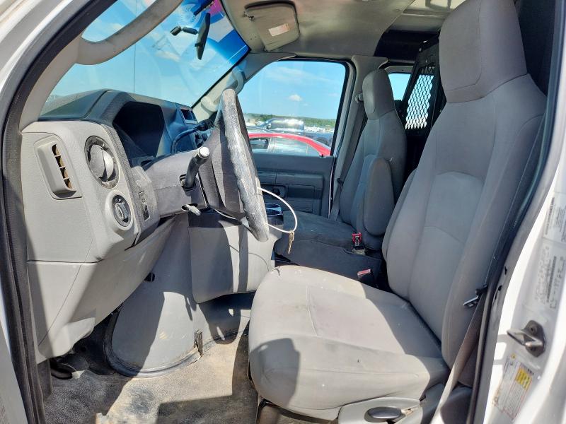 1FTNE1EW2CDA97029 - 2012 FORD ECONOLINE E150 VAN WHITE photo 7