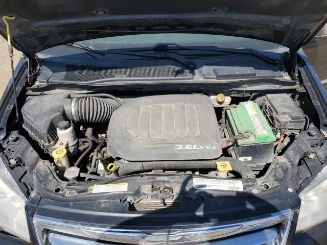 2C4RC1CG0CR362434 - 2012 CHRYSLER TOWN & COU TOURING L BLACK photo 12