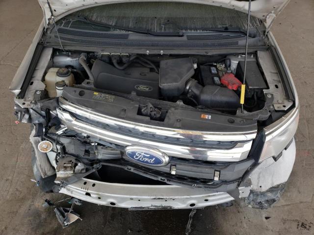 2FMDK3GC7EBA95722 - 2014 FORD EDGE SE SILVER photo 12