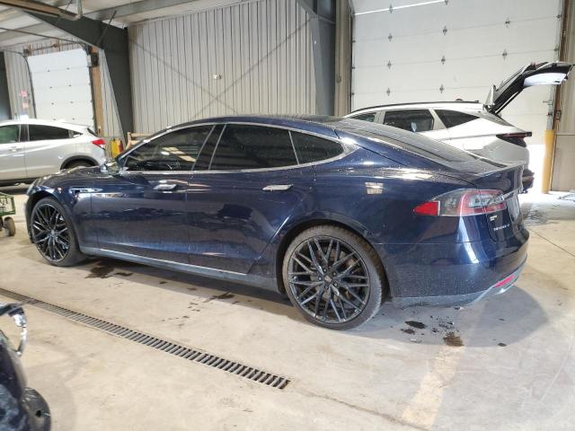 5YJSA1CP7DFP17331 - 2013 TESLA MODEL S 蓝色 照片 2