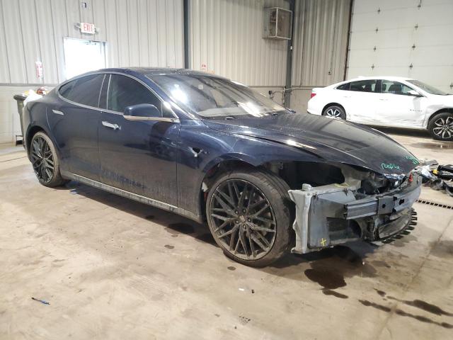 5YJSA1CP7DFP17331 - 2013 TESLA MODEL S 蓝色 照片 4