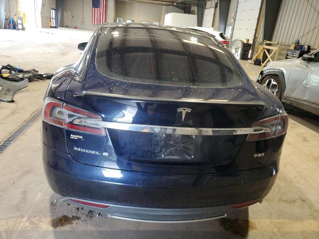 5YJSA1CP7DFP17331 - 2013 TESLA MODEL S 蓝色 照片 6