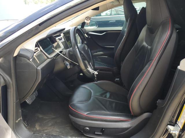 5YJSA1CP7DFP17331 - 2013 TESLA MODEL S 蓝色 照片 7