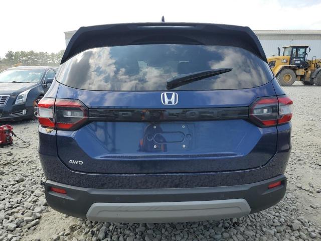 5FNYG1H4XRB048079 - 2024 HONDA PILOT EXL ლურჯი ფოტო 6