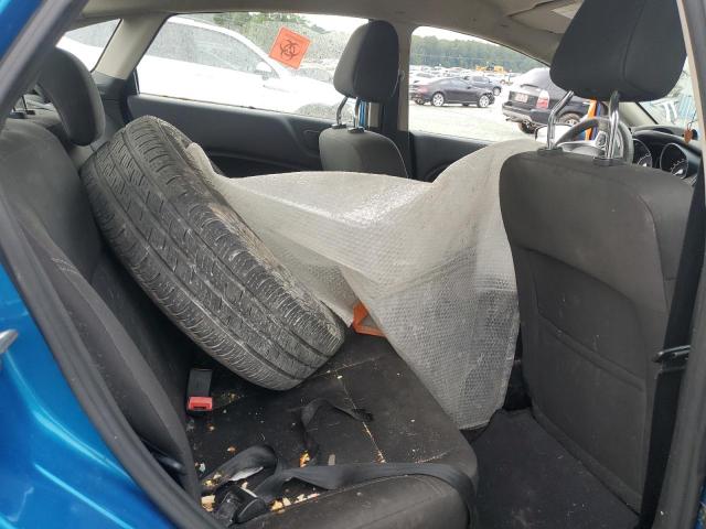 3FADP4BJ8HM156828 - 2017 FORD FIESTA SE BLUE photo 10