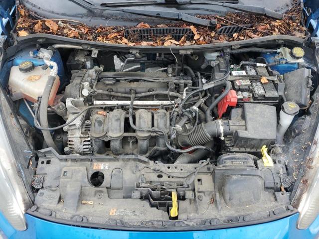 3FADP4BJ8HM156828 - 2017 FORD FIESTA SE BLUE photo 11