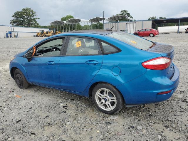 3FADP4BJ8HM156828 - 2017 FORD FIESTA SE BLUE photo 2